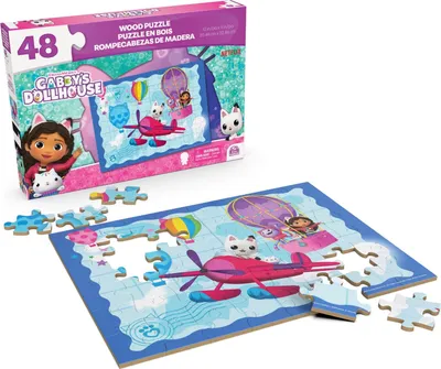 Immagine prodotto di Spin Master 6067989 La casa delle bambole di Gabby Holzpuzzle 4