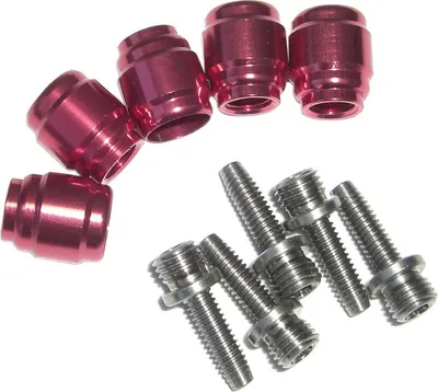 Produktbild von SRAM 11.5378.803.002 Leitungsbefestigungs-KitQty 5, rot/silber (1 Set)