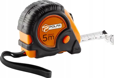 Produktbild von Rollmaßband mit Gummi 5 m x 25 mm Polax