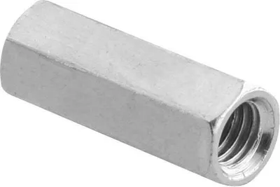 Produktbild von Gewindemuffe Typ 965 verzinkt M 10 x 30 mm