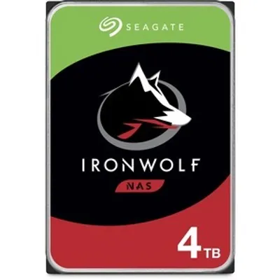 Produktbild von Seagate IronWolf ST4000VN008, 4 TB, 5900 RPM, 64 MB, 3.5", Serial ATA III