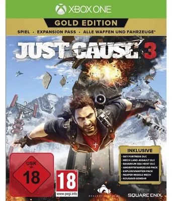 Produktbild von Xbox Games Xbox One Just Cause 3 (gold Edition) (de/multi In Game) Durchsichtig Durchsichtig One Size