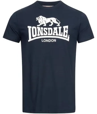 Zdjęcie produktu dla T-shirt męski regular fit ST. ERNEY Navy M Lonsdale