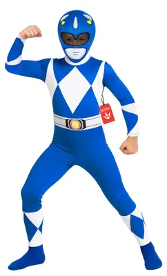 Produktbild von Morphsuits Power Rangers Kostüm Kinder, Halloween Ganzkörper Kostüm, M