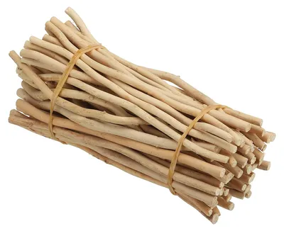 Productafbeelding van Houten stokjes voor knutselwerk - 60 stuks - Geschikt voor knutselprojecten - 20 cm - Houtkleur