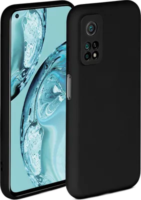 Produktbild von Soft-Case für Xiaomi Mi 10T / Mi 10T Pro, Farbe:Onyx Schwarz