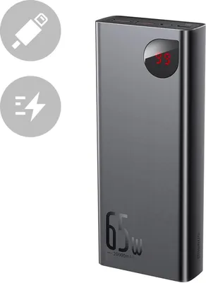 Produktbild von Baseus PPIMDA-D01, 20000 mAh, Polymer, Schwarz