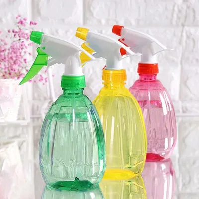 Produktbild von Sprühflasche Zerstäuber Pflanzensprüher - 500 ml - 3 Stück - Verstellbare Sprühdüse - Transparent