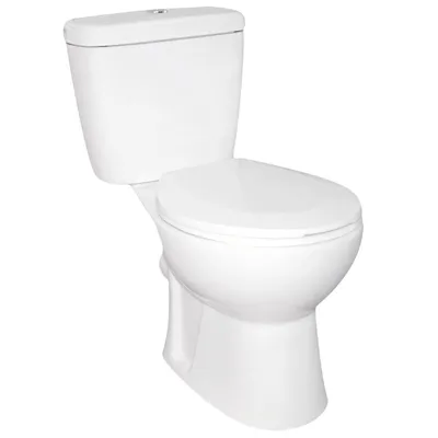 Zdjęcie produktu dla WC kompakt stojący Niagara Duo bezkołnierzowy deska wolnoopadająca odpływ poziomy Kerra