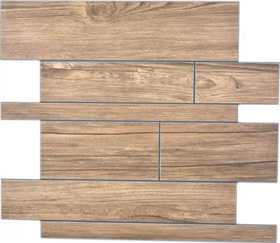 Produktbild von Wandpaneele selbstklebend Holzoptik braun Küchenrückwand Fliesenspiegel