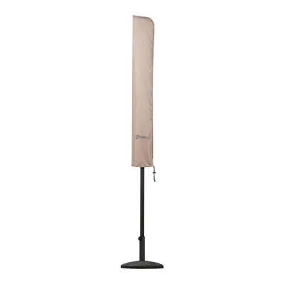 Produktbild von Sekey Sonnenschirm Schutzhülle Wasserdicht Abdeckung Abdeckhaube Schutzhaube aus Polyester für Ø 200 cm Balkonschirm, Taupe