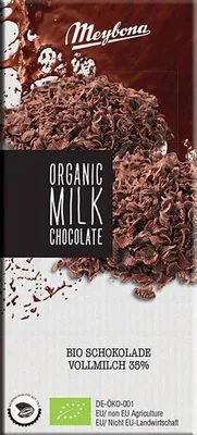 Productafbeelding van Meybona Organic Milk Chocolate (100 gr)