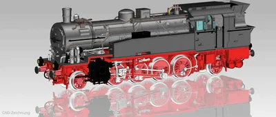 Immagine prodotto di Piko 47132 Locomotiva a vapore TT BR 93 DR IV + DSS Next18
