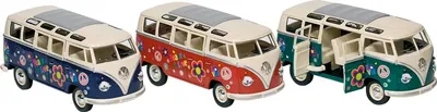 Produktbild von Volkswagen Microbus mit Druck, Spritzguss, 1:24, L= 17,8 cm