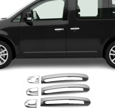 Image de Poignée de porte latérale pour VW T6 T6.1 Transporter 2015-2024 H1 3Portes Acier