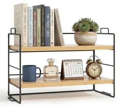 Zdjęcie produktu dla Omgoods - Regulowany organizer na książki do biurka