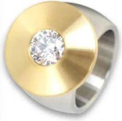 Produktbild von Eyecatcher Ring - gold/silberfarben