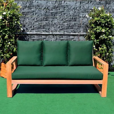 Produktbild von Teako Design Sitzpolster für Gartensofa Treviso 162x69cm Grün