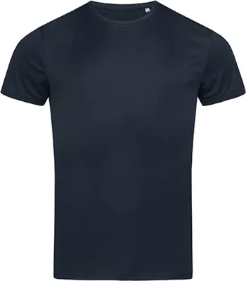 Image de Stedman ST8000 | Crew Neck Active T-shirt de sport + ACTIVE-DRY - Couleur : Blue Midnight - Taille : S