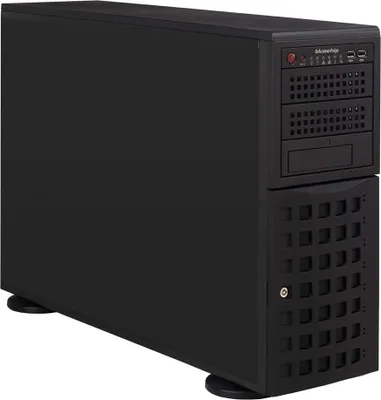 Immagine prodotto di bluechip SERVERline T40328s *Proxmox VE* Tower, processore AMD EPYC™ 9124 / fino a 3,70 GHz, 32 GB DDR5, 2 x 960 GB SSD, 2 x 10 Gigabit Ethernet, Proxmox VE