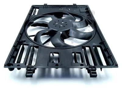 Image de Ventilateur de radiateur Sollo Refroidissement du moteur pour VW, SKODA, SEAT, AUDI 5Q0121203DE pour A3, OCTAVIA III, SUPERB III, GOLF VII