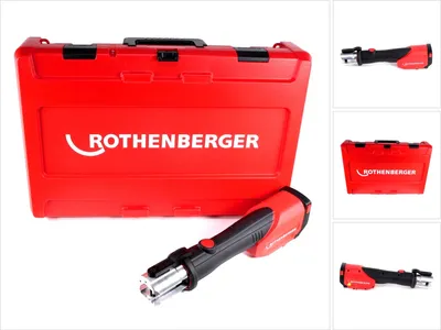 Zdjęcie produktu dla Rothenberger ROMAX 4000 zaciskarka akumulatorowa 18 V Li-Ion elektrohydrauliczna solo w walizce transportowej ( 1000002683 ) - bez akumulatora, bez ładowarki