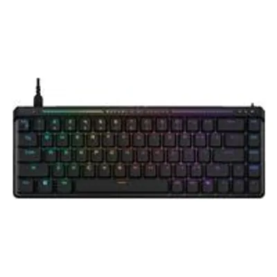 Produktbild von ASUS ROG Falchion Ace HFX, 65%, Kabelgebunden, USB, Magnetic-mechanical key switch, RGB-LED, Schwarz