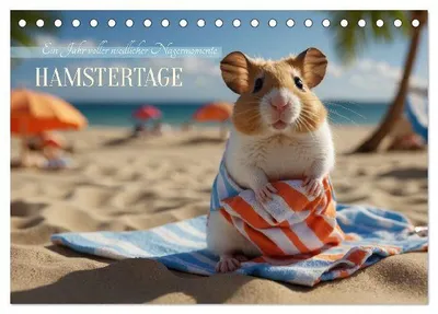Produktbild von Hamstertage (Tischkalender 2026 DIN A5 quer), CALVENDO Monatskalender