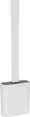 Image de Porte-brosse De Toilette Zalana, Blanc, 9,8 X 4 X 35,5 Cm