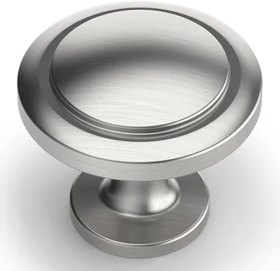 Produktbild von 20 Möbelknöpfe, Schrankknöpfe, Schubladenknöpfe aus gebürstetem Nickel, Schrankknöpfe, Türknöpfe, Kommodenknöpfe, Kleiderschrankknöpfe