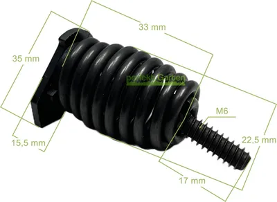 Image de Ressort amortisseur de vibrations pour Husqvarna 555 556 / 584 64 70-01 586312103 586312101