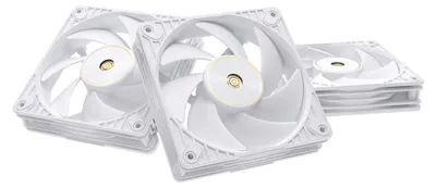 Produktbild von ASUS ProArt PF120 Fan PWM White 3in1 Computergehäuse Ventilator 12 cm Weiß 3 Stück(e)