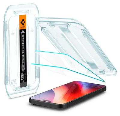 Produktbild von Spigen GLAS.tR EZ Fit, Apple, iPhone 16 Pro Max, Transparent, 2 Stück(e)