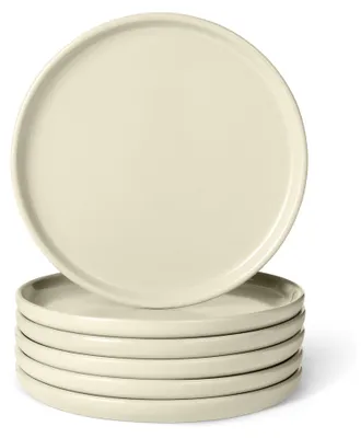 Produktbild von A. Basics Glasierte Steingut-Vorspeisenteller, 6-Teiliges Set, 14cm, Mikrowellen