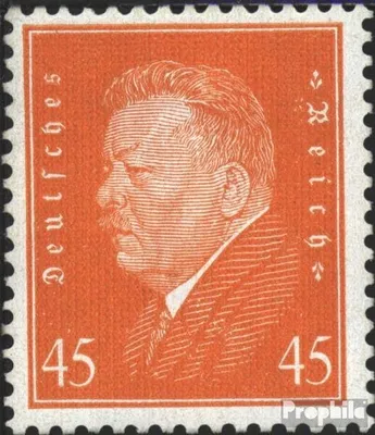 Produktbild von Briefmarken Deutsches Reich 1928 Mi 419 gestempelt Reichspräsidenten