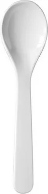 Produktbild von 1x Salatlöffel 23,5 cm, weiß Besteck, Besteckset
