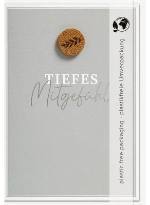 Produktbild von Perleberg 7841025-2 Trauerkarte Moments - inkl. Umschlag
