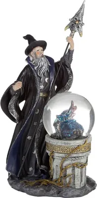 Produktbild von Geist des Zauberers - Ice Dragon Wizard Schneekugel