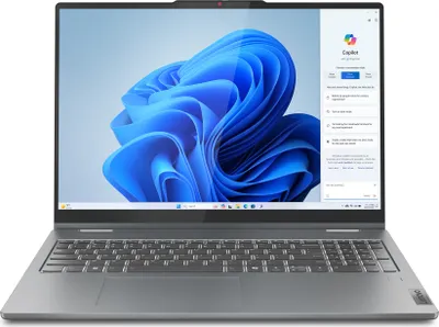 Produktbild von Lenovo IdeaPad 5 2-in-1 16AHP9 AMD Ryzen™ 5 8645HS Hybrid (2-in-1) 40,6 cm (16") Touchscreen WUXGA 16 GB LPDDR5x-SDRAM 512 GB SSD Wi-Fi 6E (802.11ax) Windows 11 Home Grau (83DS000MGE)