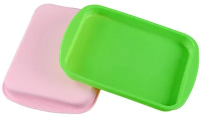 Obrázek produktu pro Silikonová forma na chléb, čtvercová, s nepřilnavým povrchem, 22,86 cm