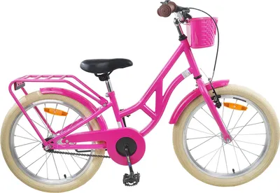 Image de Vélo enfant 20 pouces pour les 6-11 ans, rose foncé