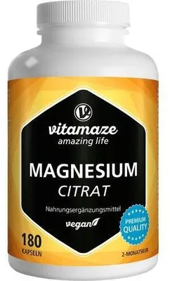 Produktbild von Vitamaze Magnesium Citrate, Einzelvitamin