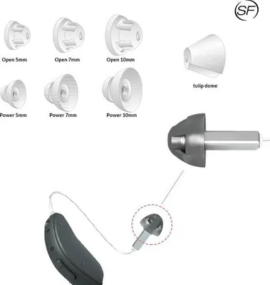 Produktbild von GN Resound SF Dome Tulip 10 Stück