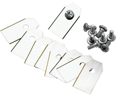Immagine prodotto di Set di 9 lame di ricambio per robot tagliaerba - GARDENA - Alta precisione - Facile sostituzione