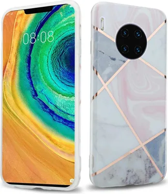 Immagine prodotto di Cadorabo custodia protettiva per Huawei MATE 30 PRO in TPU rosa Custodia per telefono cellulare Custodia Cover