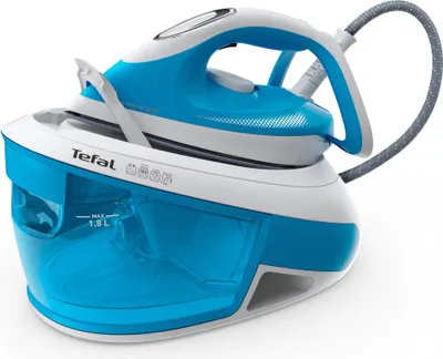 Produktbild von Tefal SV 8002 Express Airglide - Dampfbügelstation - blau/weiß