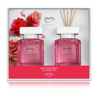 Produktbild von ipuro ESSENTIALS lovely flowers, Duftflasche, Schilfaroma-Diffusor, 0,05 l