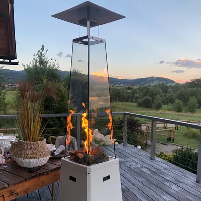 Produktbild von Ogrzewacz gazowy Umbrella BS stalowy 12 kW Zestaw