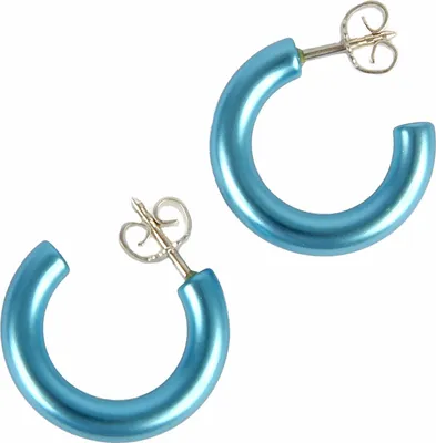 Produktbild von DeMarie Ohrringe Metall 2,0cm hellblau ohne 144010018