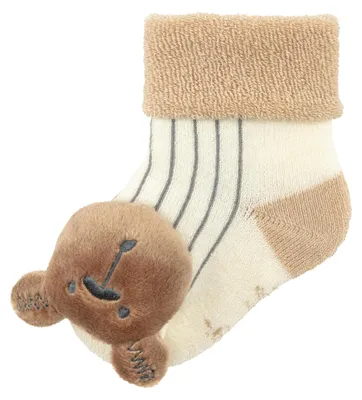 Produktbild von Sterntaler Baby Rasselsocken Bär